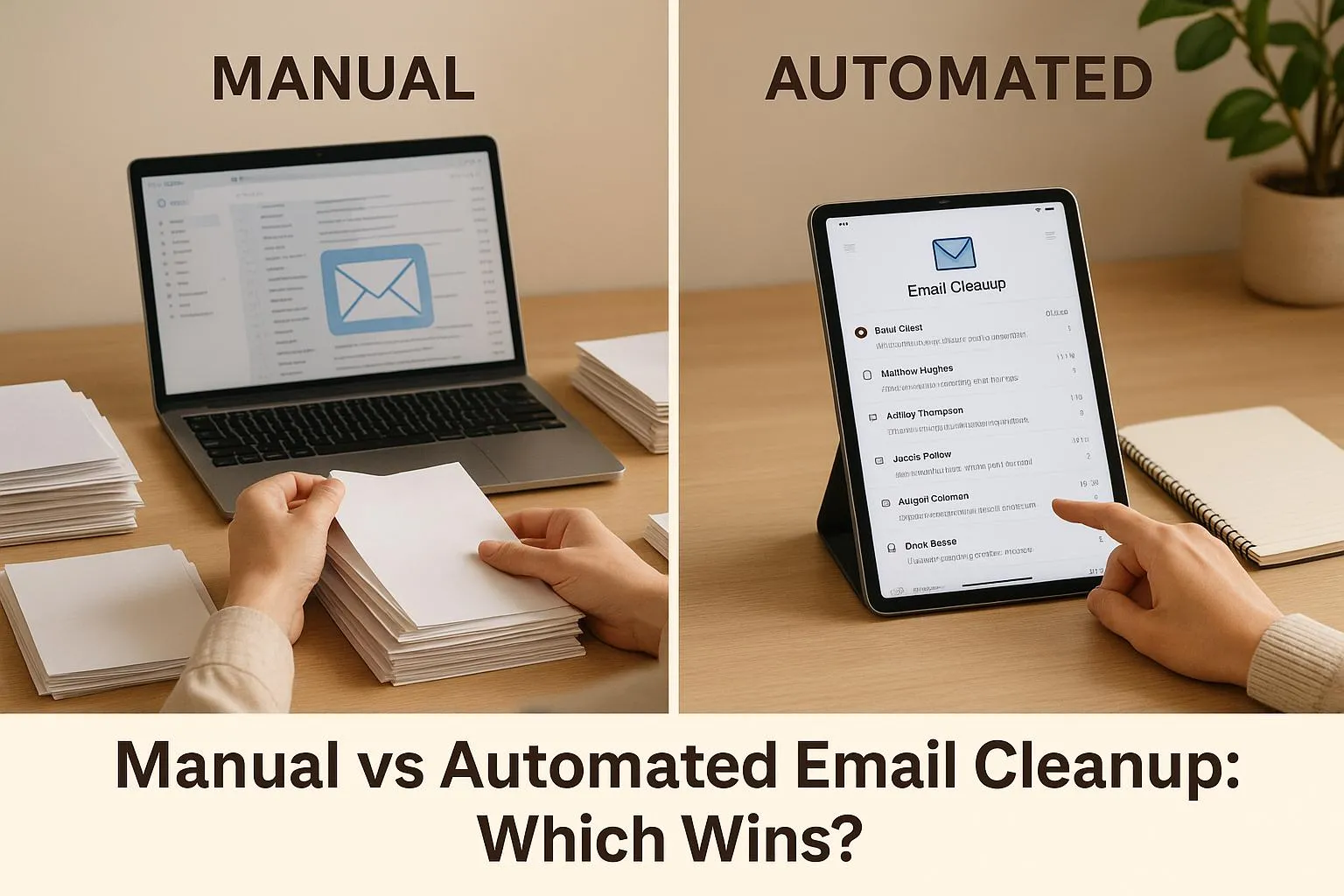 Manual vs Automated Email Cleanup: Which Wins?