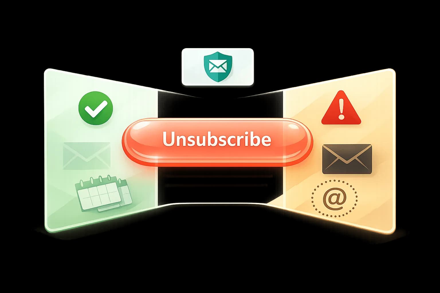 When I click Unsubscribe on an email, what happens?