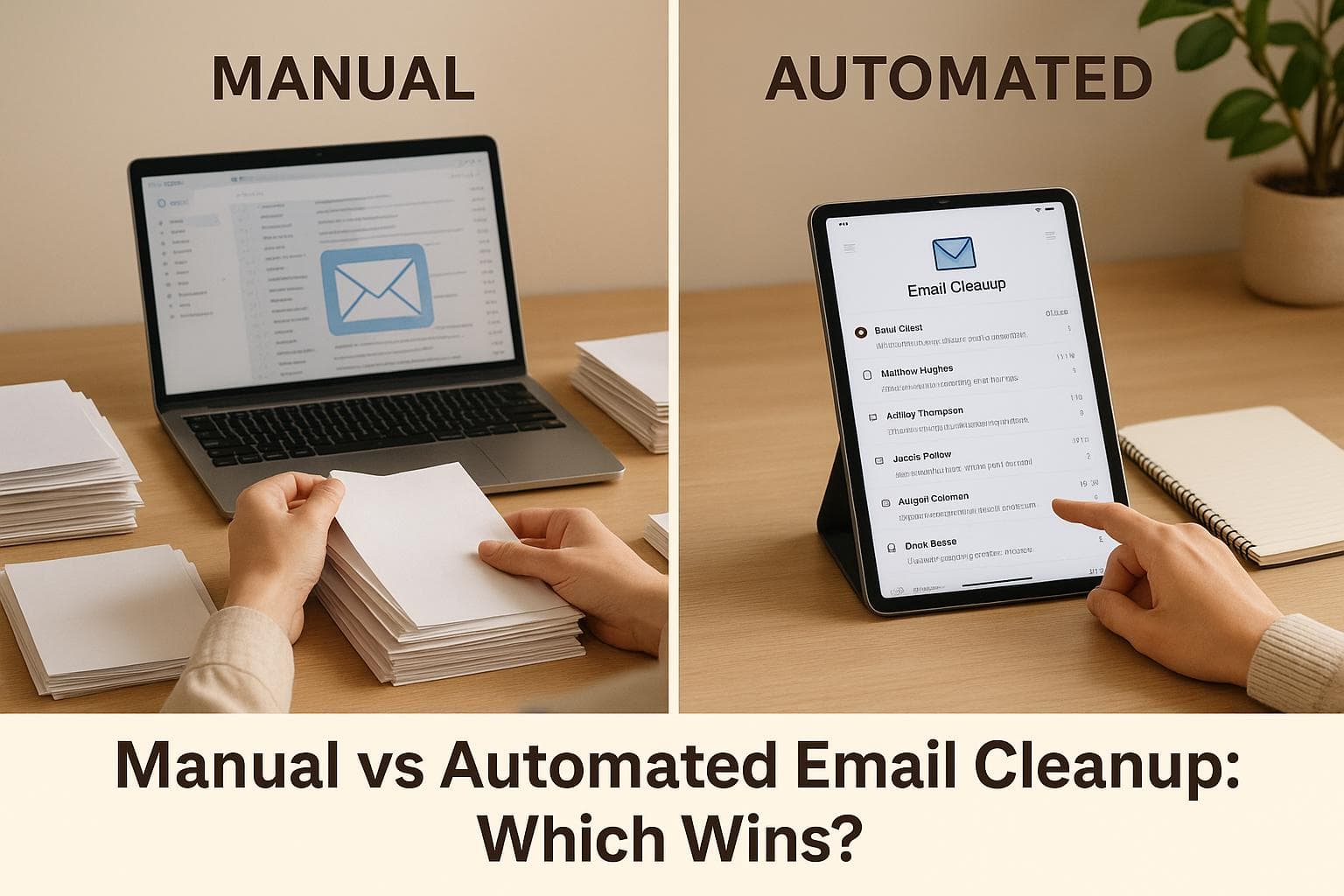 Manual vs Automated Email Cleanup: Which Wins?
