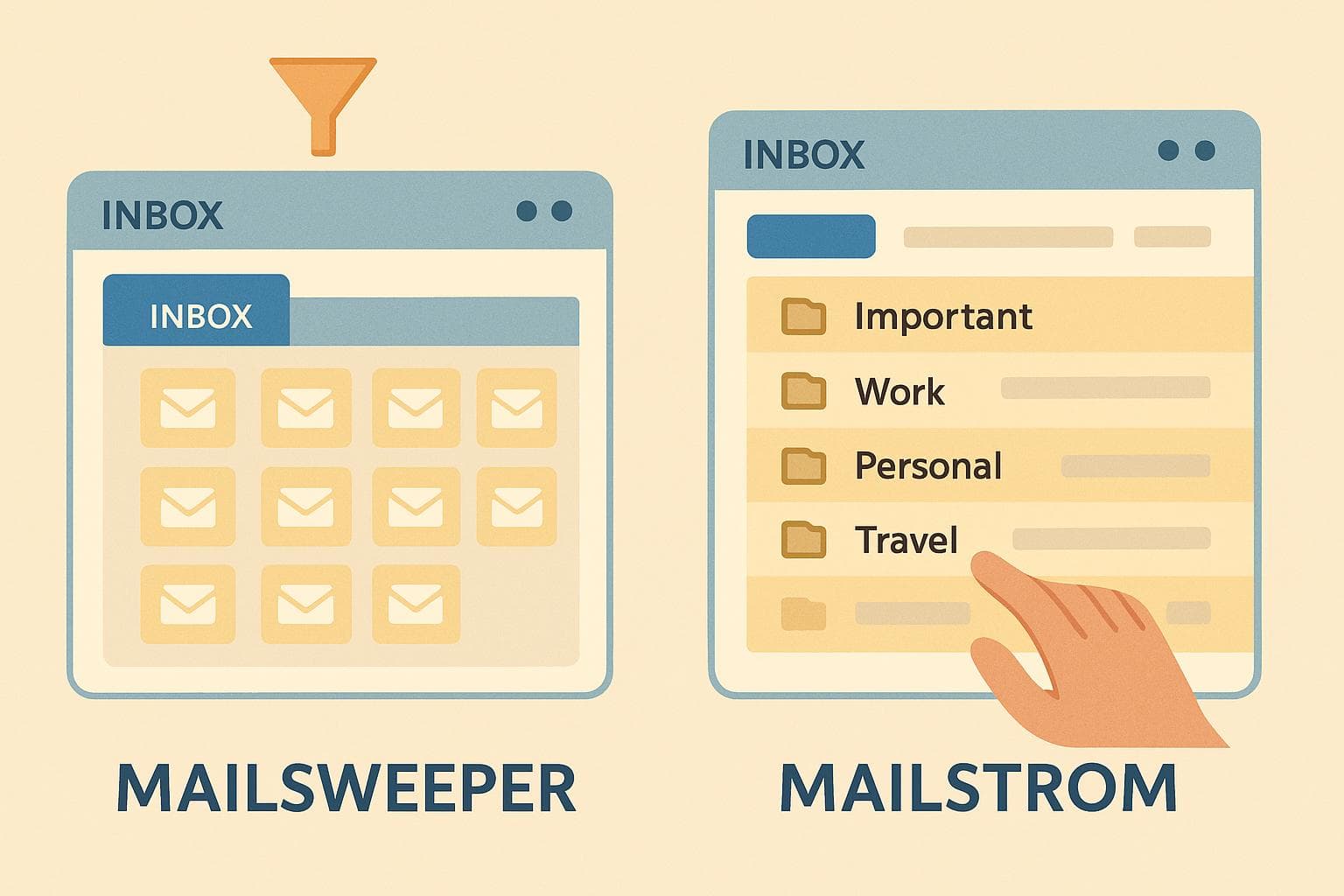 Mailsweeper vs. Mailstrom