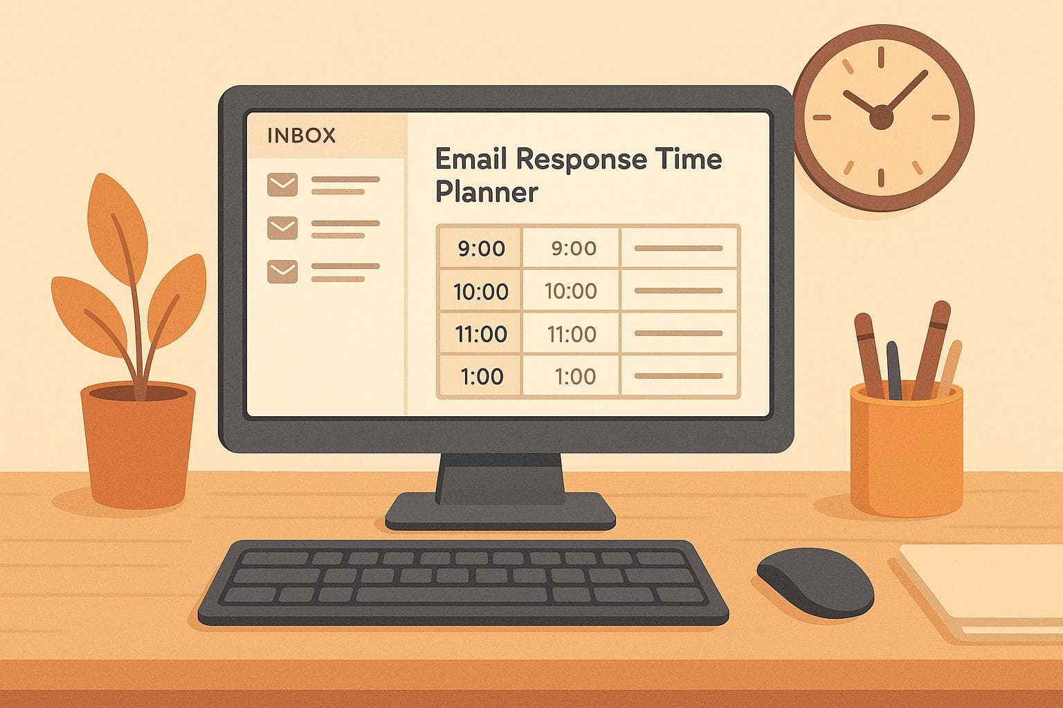 Email Response Time Planner