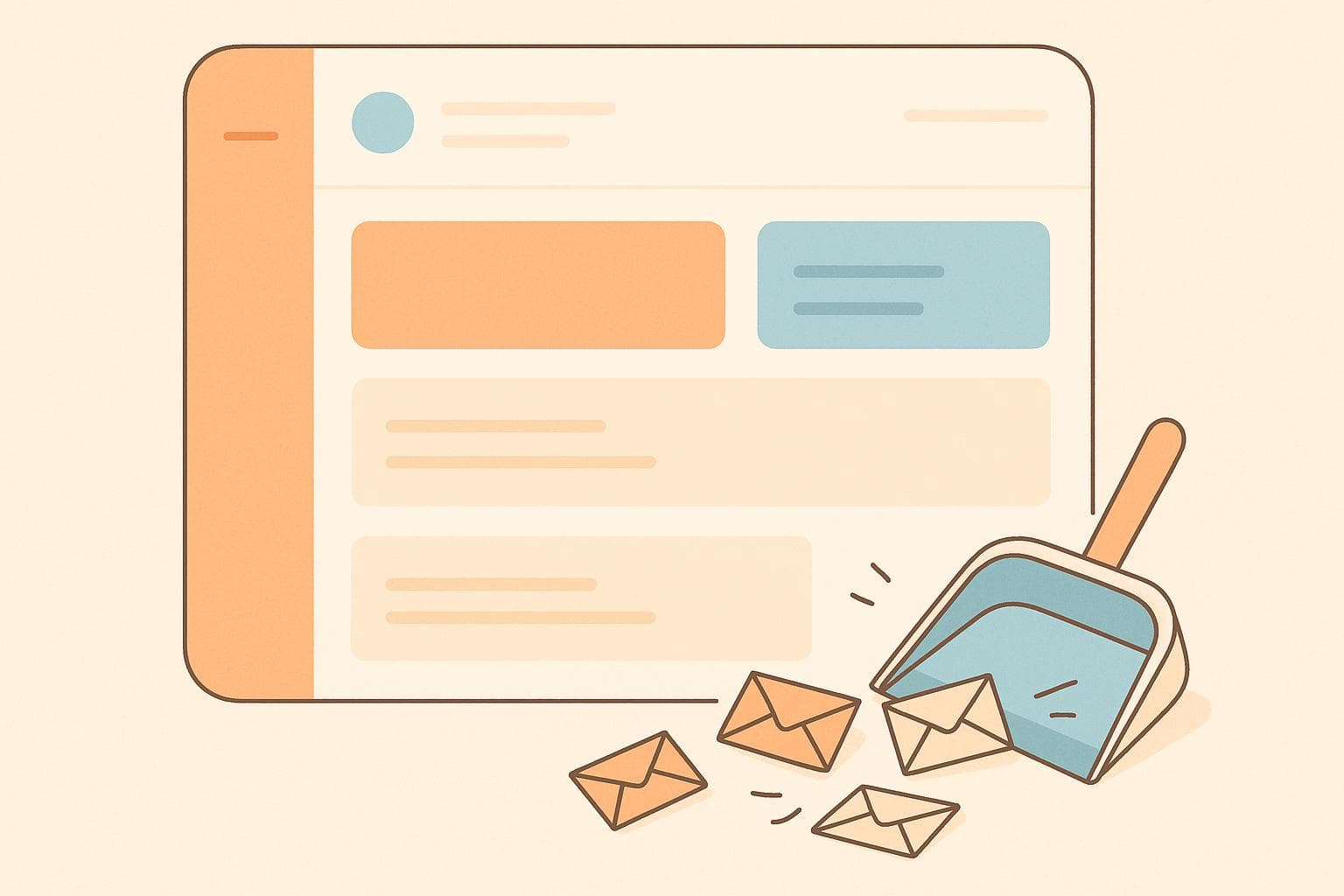 How Mailsweeper's Dustpan keeps your inbox stress-free