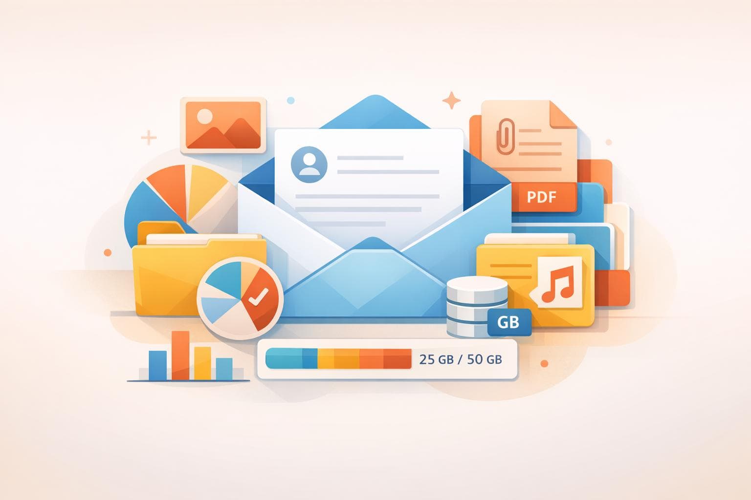 Email Storage Space Calculator