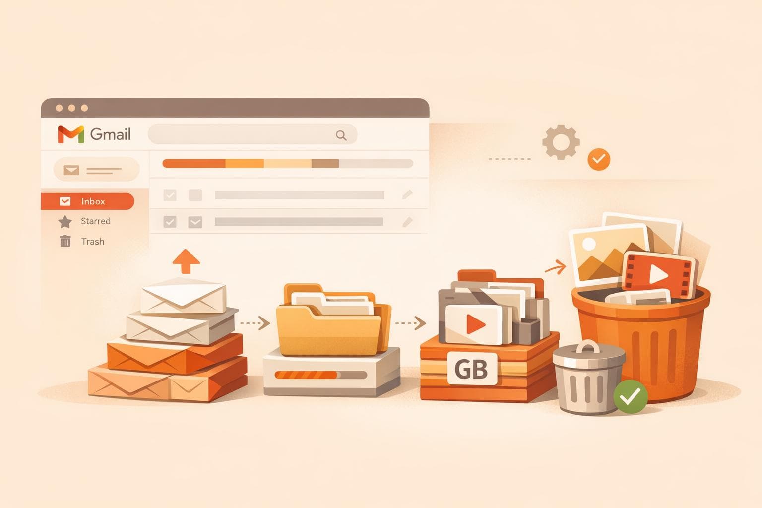 Batch Email Processing: Gmail Storage Tips