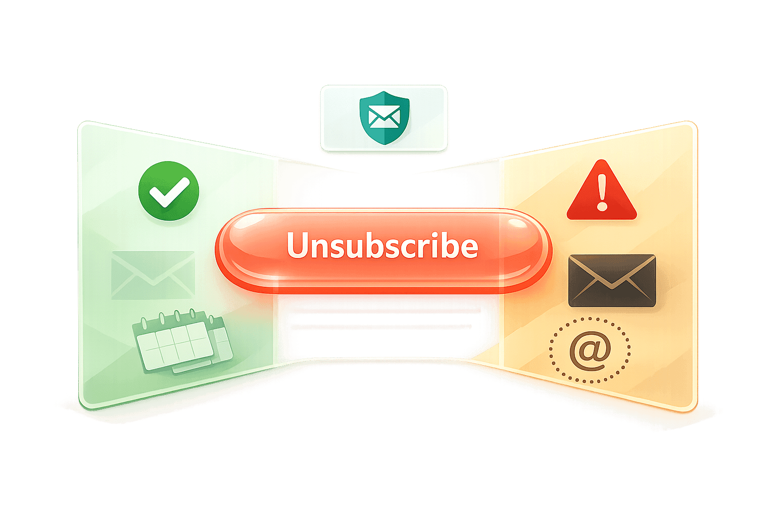 When I click Unsubscribe on an email, what happens?