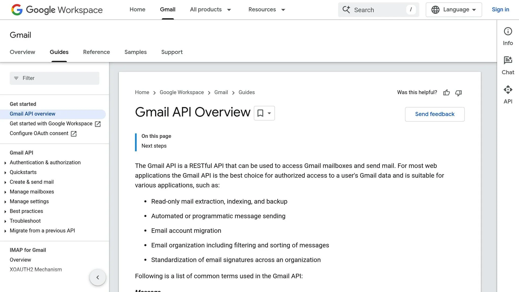 Gmail API