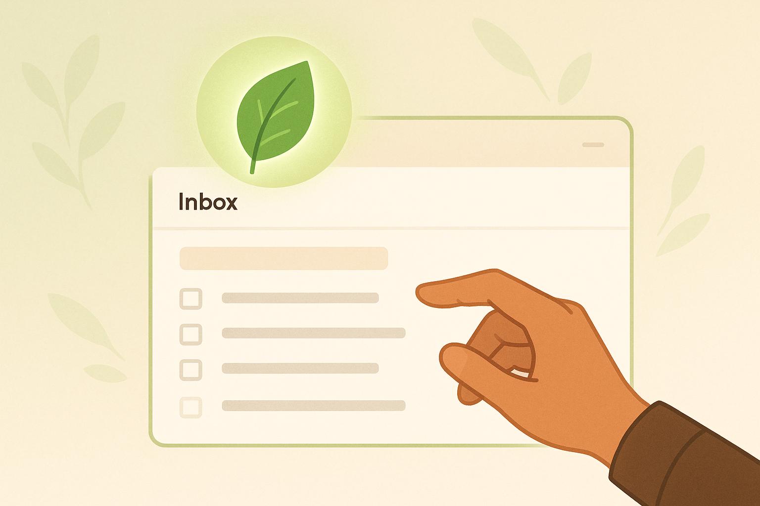 How email storage adds to CO₂ emissions and simple steps to cut your digital footprint—delete large attachments, compress files, and automate cleanups.