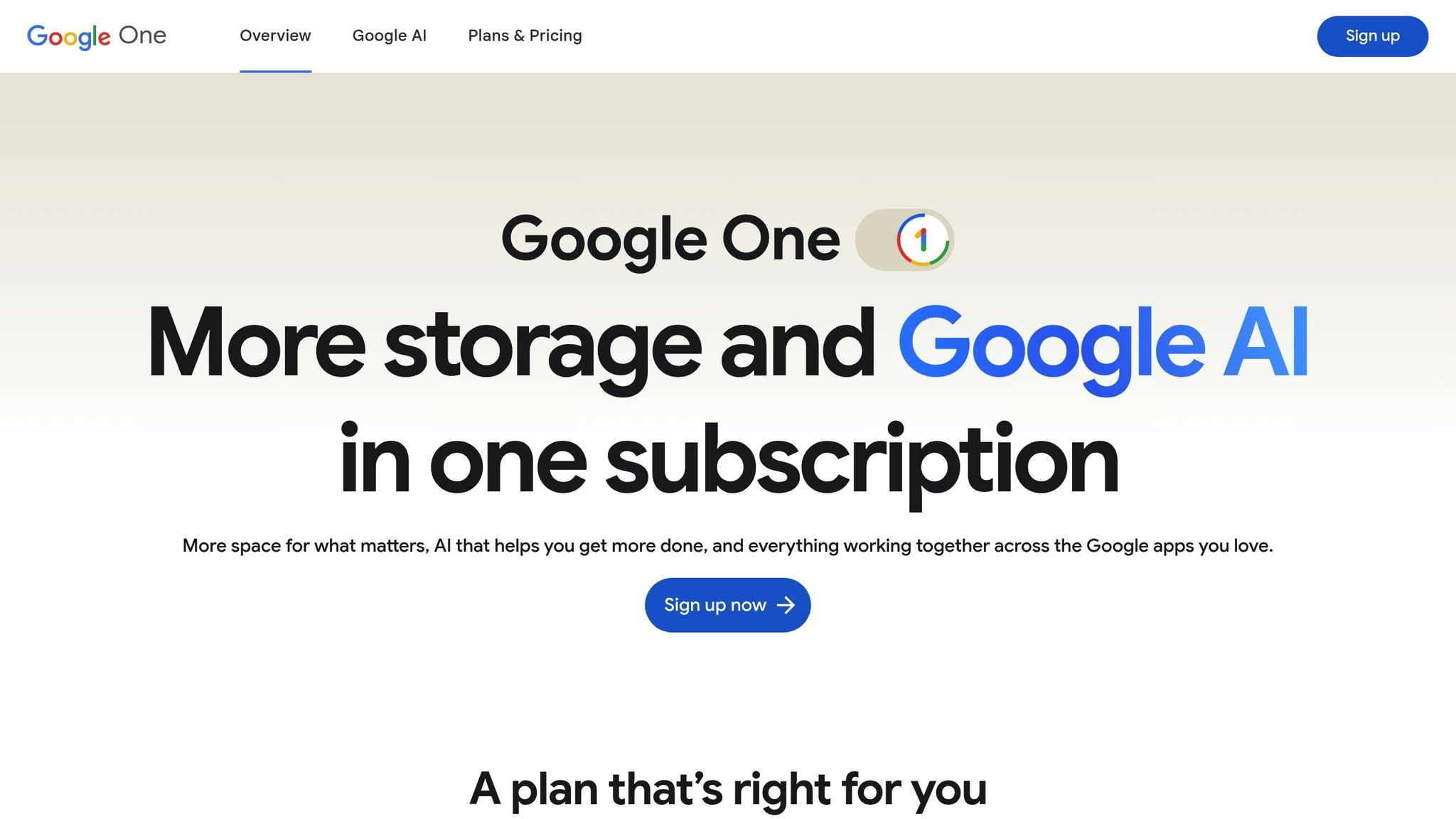 Google One