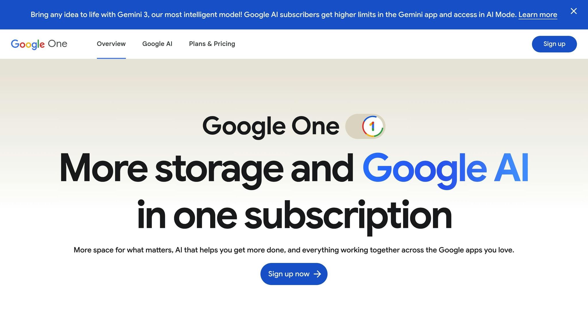 Google One