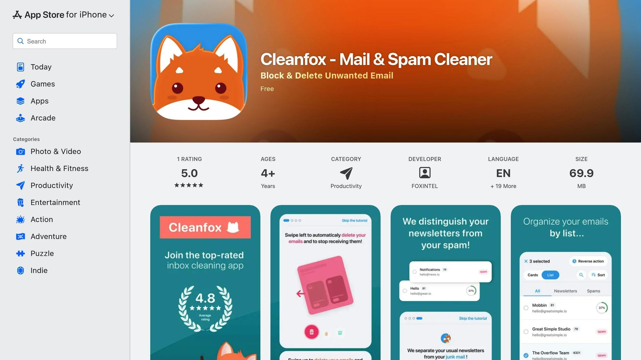 Cleanfox