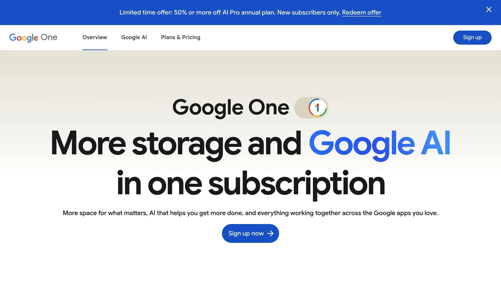 Google One